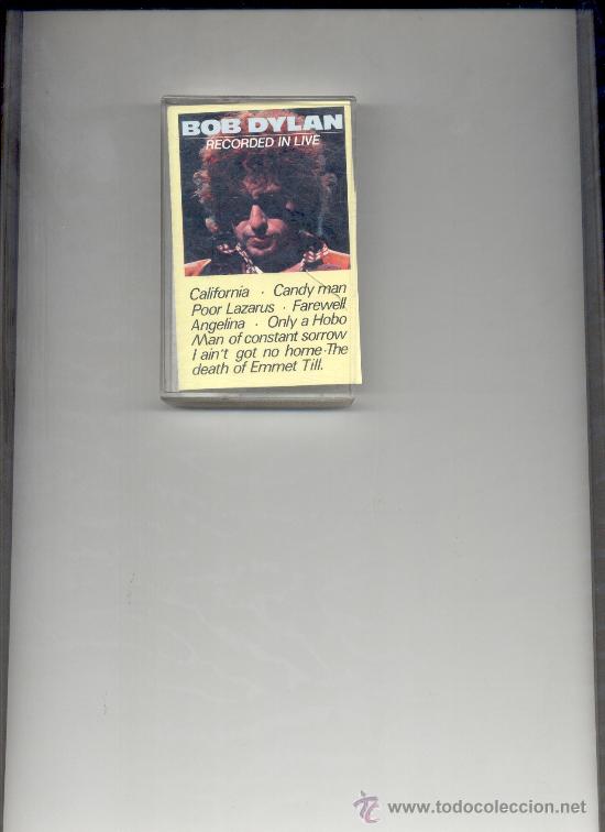 Casetes antiguos: BOB DYLAN RECORDED IN LIVE - Foto 1