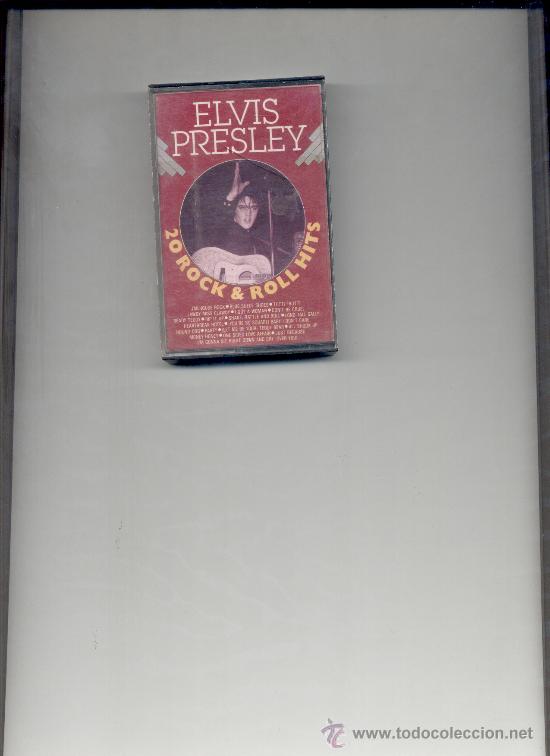 Casetes antiguos: ELVIS PRESLEY 20 ROCK ROLL HITS - Foto 1