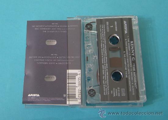 Casetes antiguos: KENNY G. THE MOMENT - Foto 2