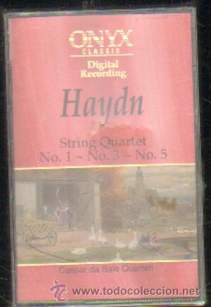 Casetes antiguos: HAYDN - STRING QUARTET N&ordm; 1 - N&ordm; 3 - N&ordm; 5   CASE-6759 - Foto 1