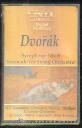 Casetes antiguos: DVORAK - SYMPHONY N&ordm; 8 / SERENADE FOR STRING ORCHESTRA  CASE-6762 - Foto 1