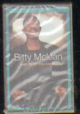 Casetes antiguos: BITTY MCLEAN - JUST TO LET YOU KNOW... CASE-6850 - Foto 1