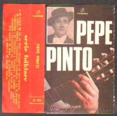 Casetes antiguos: PEPE PINTO - SERIE FOLKLORE  CASE-6925 - Foto 1