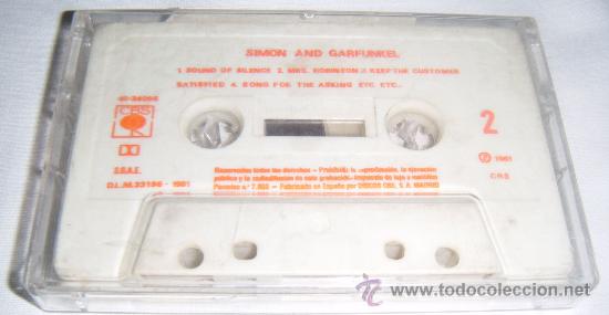 Casetes antiguos: casete de simon y garfunkel - Foto 1