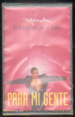 Casetes antiguos: MANOLIN EL MEDICO DE LA SALSA - PARA MI GENTE   CASE-7066 - Foto 1