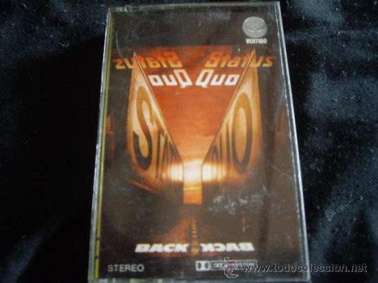 Casetes antiguos: status quo-back to back-vertigo - Foto 1