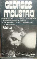 Casetes antiguos: GEORGES MOUSTAKI VOL. 2 CASE-7168 - Foto 1