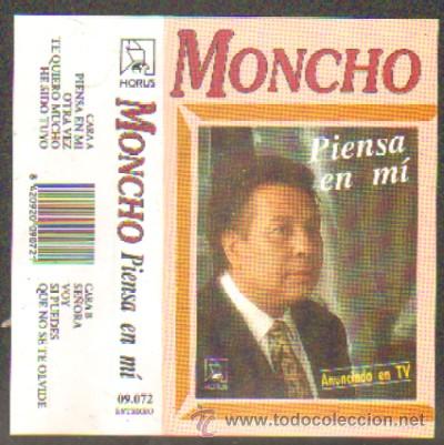 Casetes antiguos: MONCHO - PIENSA EN MI  CASE-7286 - Foto 1