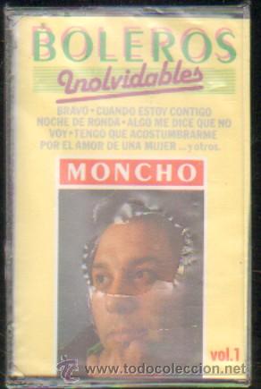 Casetes antiguos: MONCHO - BOLEROS INOLVIDABLES...  CASE-7287 - Foto 1