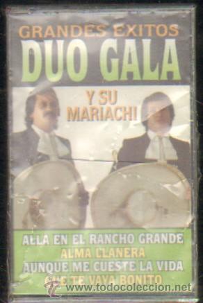 Casetes antiguos: GRANDES EXITOS - DUO GALA Y SU MARIACHI  CASE-7314, 2 - Foto 1