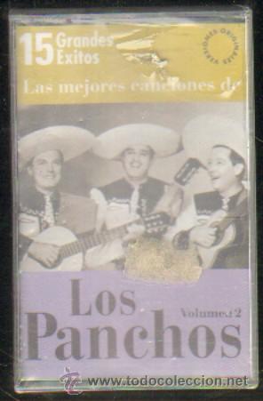 Casetes antiguos: 15 GRANDES EXITOS - LOS PANCHOS VOLUMEN 2  CASE-7319 - Foto 1