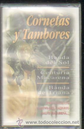 Casetes antiguos: CORNETAS Y TAMBORES - BANDA DEL SOL / CENTURIA MACARENA / BANDA DE TRIANA... CASESA-127 ,2