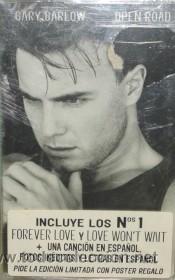 Casetes antiguos: GARY BARLOW - OPEN ROAD CASE-7766 - Foto 1