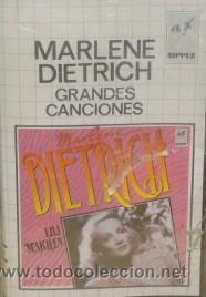 Casetes antiguos: MARLENE DIETRICH  GRANDES CANCIONES   CASE-7905 - Foto 1