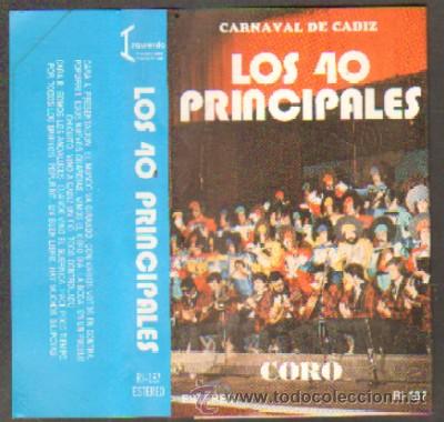 Casetes antiguos: CARNAVAL DE CADIZ - CORO LOS 40 PRINCIPALES CAR-211 ,2