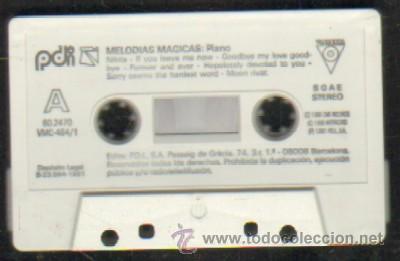 Casetes antiguos: MELODIAS MAGICAS - PIANO   CASE-8058 - Foto 1
