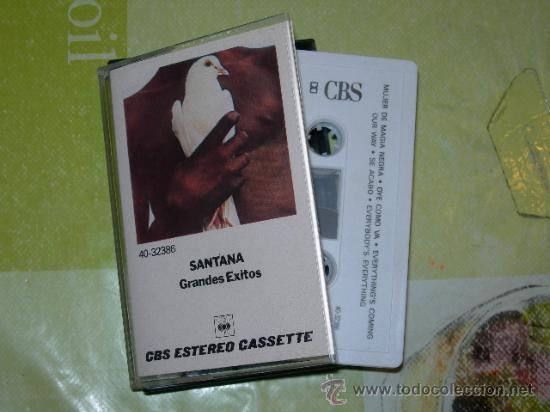 Casetes antiguos: SANTANA &rdquo;GRANDES EXITOS&rdquo; EDICION ESPA&Ntilde;OLA DE 1983 - Foto 1