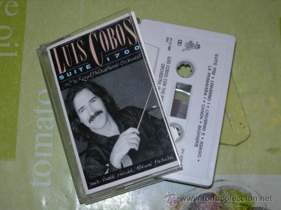 Casetes antiguos: LUIS COBOS &rdquo;SUITE 1700&rdquo; EPIC, CBS 1990 ESPA&Ntilde;A - Foto 1