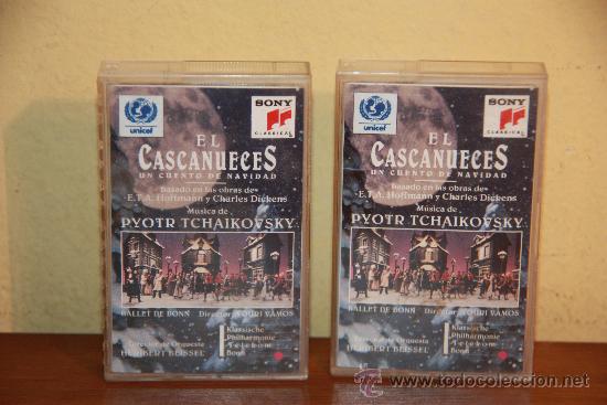 Casetes antiguos: TCHAIKOVSKY - EL CASCANUECES DOBLE CASETTE1991 - Foto 1