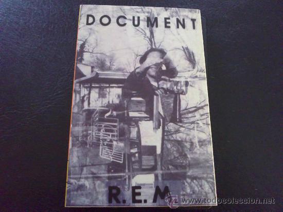 Casetes antiguos: R.E.M. - DOCUMENT - CASETE - Foto 1