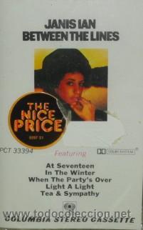 Casetes antiguos: JANIS  IAN  BETWEEN THE LINES     CASE-8533 - Foto 1