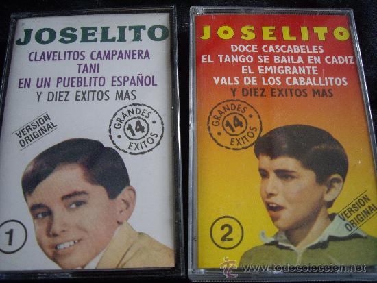 Casetes antiguos: joselito-28 grandes exitos-doble cast-  rca