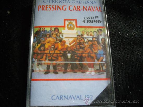 Casetes antiguos: pressing carnaval-chirigota de cadiz