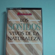 Casetes antiguos: CASSETTE LOS SONIDOS VIVOS DE LA NATURALEZA – CLUB INTERNACIONAL DEL LIBRO. Lote 32323000