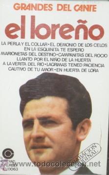 Casetes antiguos: EL LORE&Ntilde;O  GRANDES DEL CANTE   CASE-9266 - Foto 1