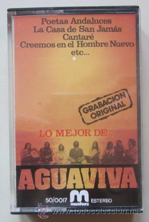 Casetes antiguos: AGUAVIVA - 1980  - (Nueva) - Foto 1