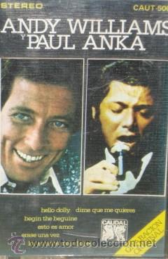 Casetes antiguos: ANDY WILLIAMS Y PAUL ANKA  CASE-9454 - Foto 1
