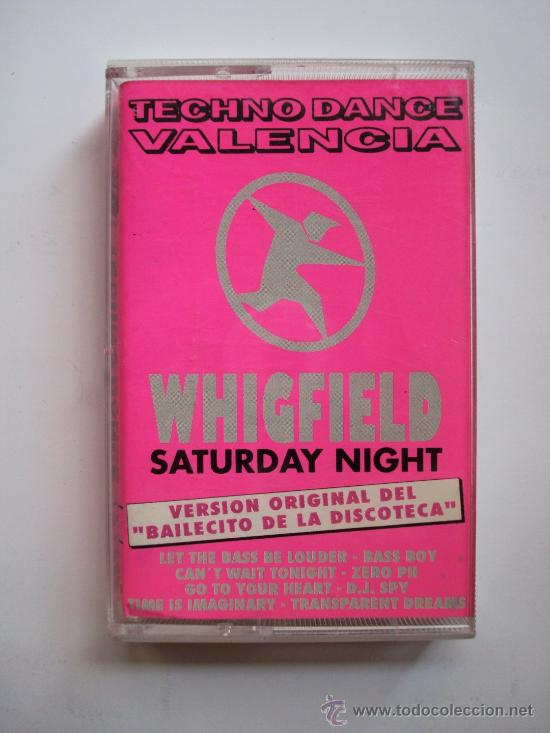 Casetes antiguos: Techno Dance Valencia - Whigfield - Saturday Night - Foto 1
