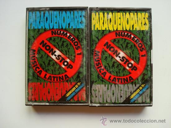 Casetes antiguos: Paraquenopares - de bailar salsa de bailar merengue (2 volumenes) (cinta casete) OFERTA 3X2