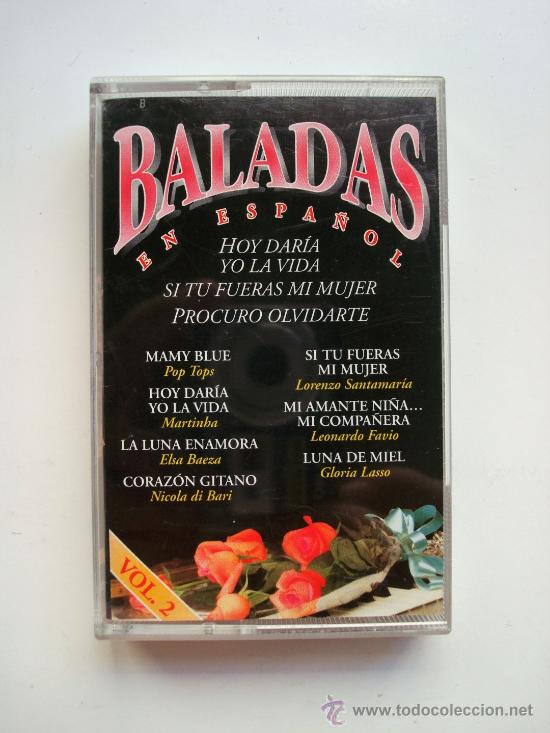 Alte Kassetten: Baladas en espa&ntilde;ol vol 2 (cinta casete) OFERTA 3X2 ll&eacute;vate 3 paga 2