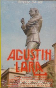 Casetes antiguos: AGUSTIN LARA  CASE-9697 - Foto 1