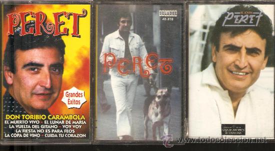 Casetes antiguos: LOTE 3 CASETES DE PERET - Foto 1