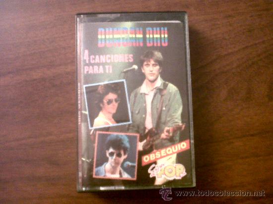 Casetes antiguos: DUNCAN DHU-4 CANCIONES PARA TI-OBSEQUIO SUPER POP 1988-