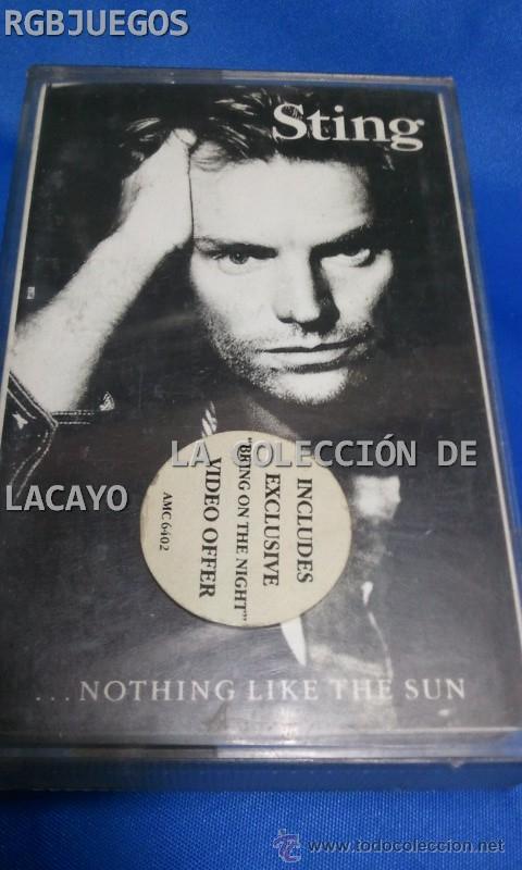 Casetes antiguos: STING - NOTHING LIKE THE SUN - Foto 1