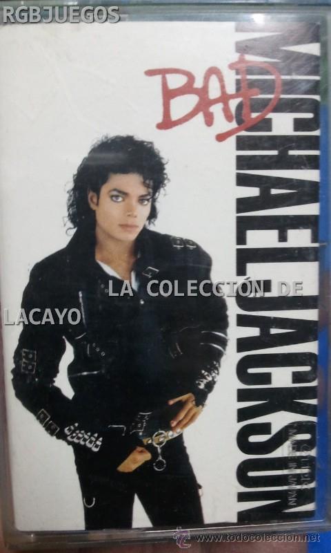 Casetes antiguos: MICHAEL JACKSON BAD - Foto 1