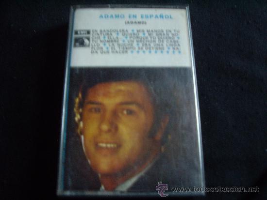 Casetes antiguos: adamo en espa&ntilde;ol-emi la voz de su amo - Foto 1