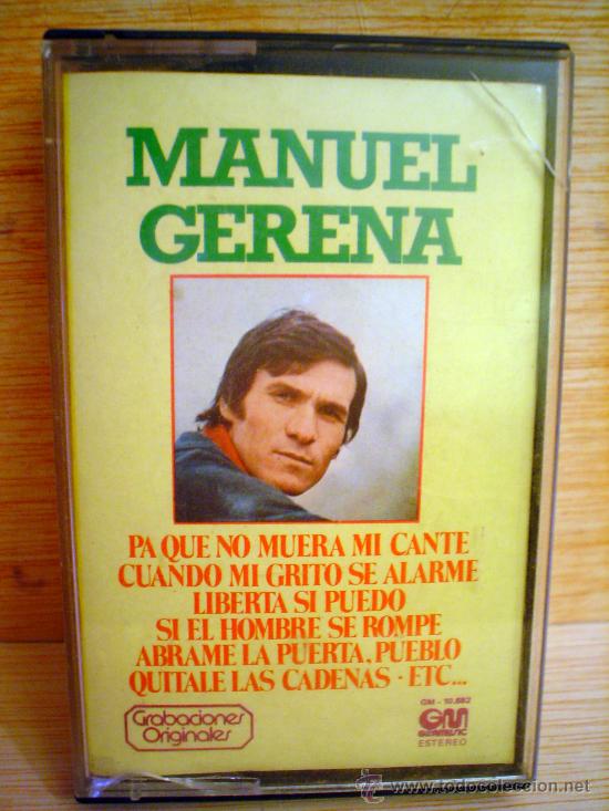 Casetes antiguos: MANUEL GERENA - Foto 1