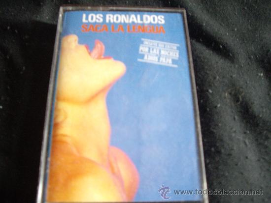 Casetes antiguos: LOS RONALDOS-SACA LA LENGUA - Foto 1