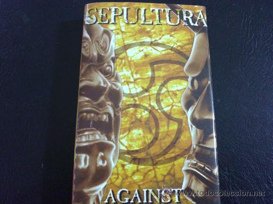 Casetes antiguos: SEPULTURA, AGAINST - CASETE - Foto 1