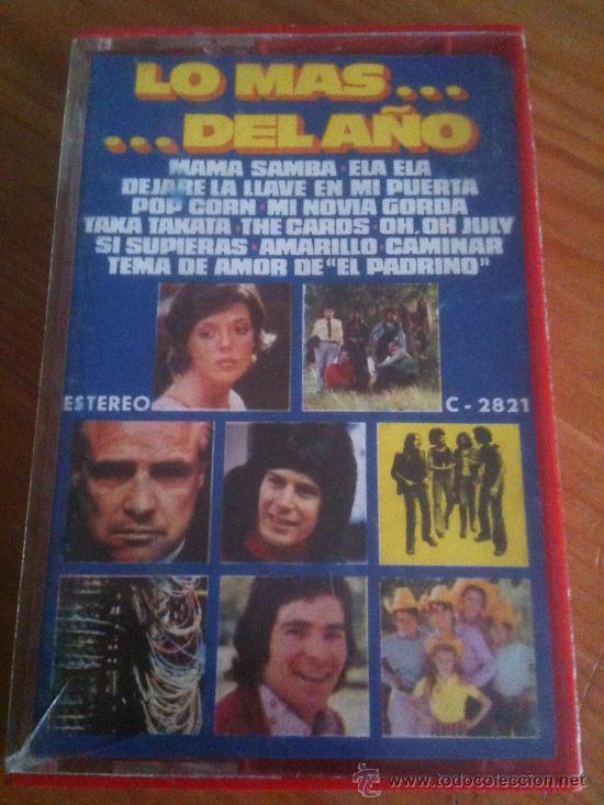 Casetes antiguos: Casete Los Mas Del A&ntilde;o