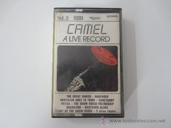 Casetes antiguos: CAMEL A LIVE RECORD Vol. 2 - Foto 1