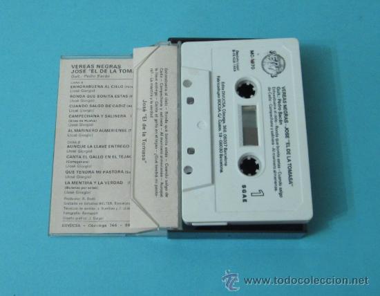 Casetes antiguos: JOSE EL DE LA TOMASA. VEREAS NEGRAS - Foto 2