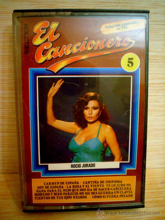 Casetes antiguos: EL CANCIONERO.ROCIO JURADO.COLECCION ANUNCIADA EN TVE.