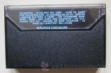 Casetes antiguos: MAURICE CHEVALIER - ED. SEVEN, 1978 - NUEVA - Foto 2