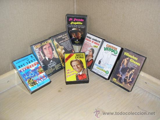 Casetes antiguos: 8 CASETTES VARIADOS