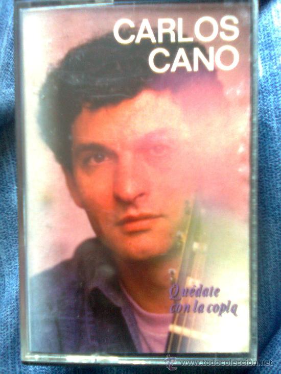 Casetes antiguos: Carlos Cano - Qu&eacute;date con la copla (Cbs, 1987) - Foto 1